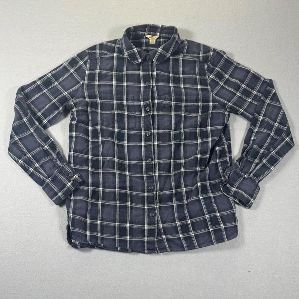 Woolrich Men's Blue and Navy Shirt